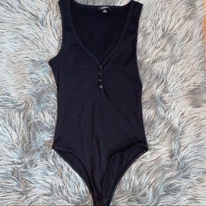 black bodysuit